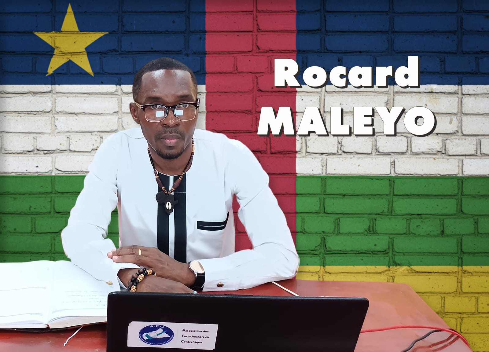 Rocard Maleyo : parcours d’un fact-checker en Centrafrique