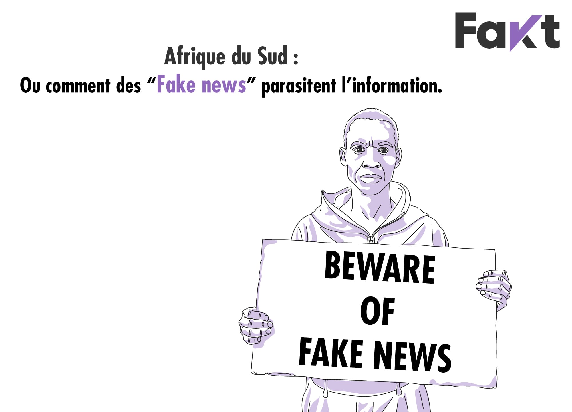 Afrique du Sud : Comment des “Fake news” parasitent l’information